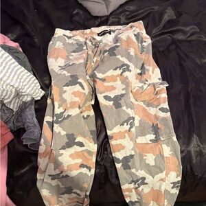 Camouflage Cargo Pants for Women